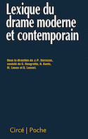 Lexique du drame moderne et contemporain [nouvelle édition]